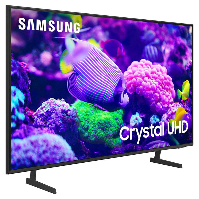 Samsung DU7200 65 Inch Crystal 4K UHD Smart TV (2024) w/ 2 YR Warranty Bundle