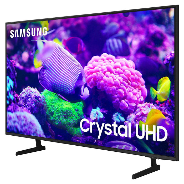 Samsung DU7200 65 Inch Crystal 4K UHD Smart TV (2024) w/ 2 YR Warranty Bundle