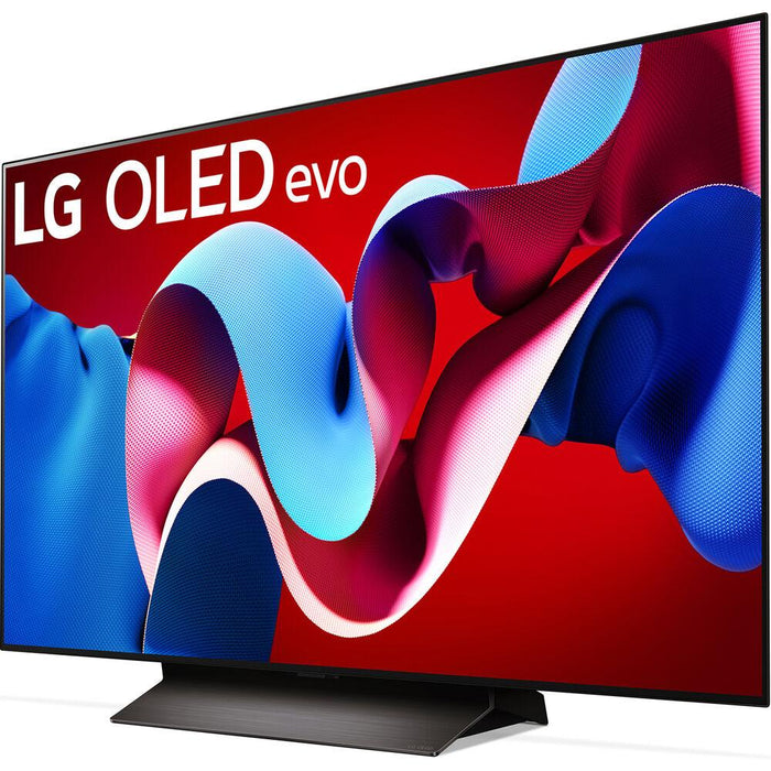 LG 48 Inch Class OLED evo C4 Series Smart TV 4K Processor (2024) - Refurbished