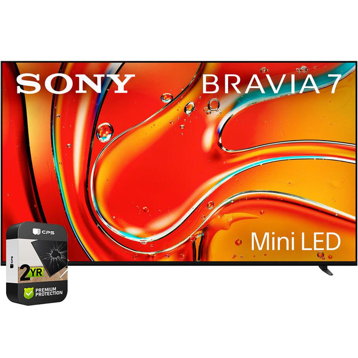 Sony BRAVIA 7 75 inch Smart QLED Mini-LED TV 2024 Renewed with 2 Year Warranty