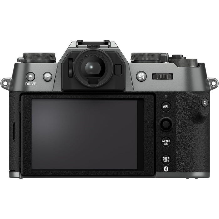 Fujifilm X-T50 Digital Camera (Charcoal Silver) w/ XF16-50mmF2.8-4.8 R LM WR Lens Kit