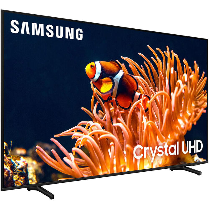 Samsung DU8000 65" Crystal 4K UHD Smart TV (2024) + Premium Soundbar + Mount Kit