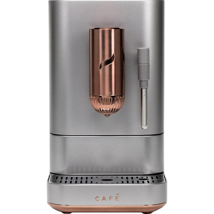Cafe  Affetto Automatic Espresso Machine, Milk Frother, Silver, 1.2L, C7CEBBS2RS3