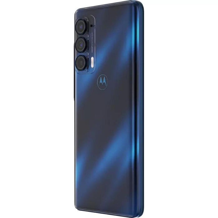 Motorola Edge 2021, 256GB, 108MP, 5G, Unlocked Smartphone, Nebula Blue - Open Box