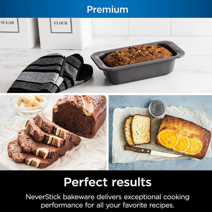 Ninja Premium 5" x 9" Loaf Pan for Oven, Metal