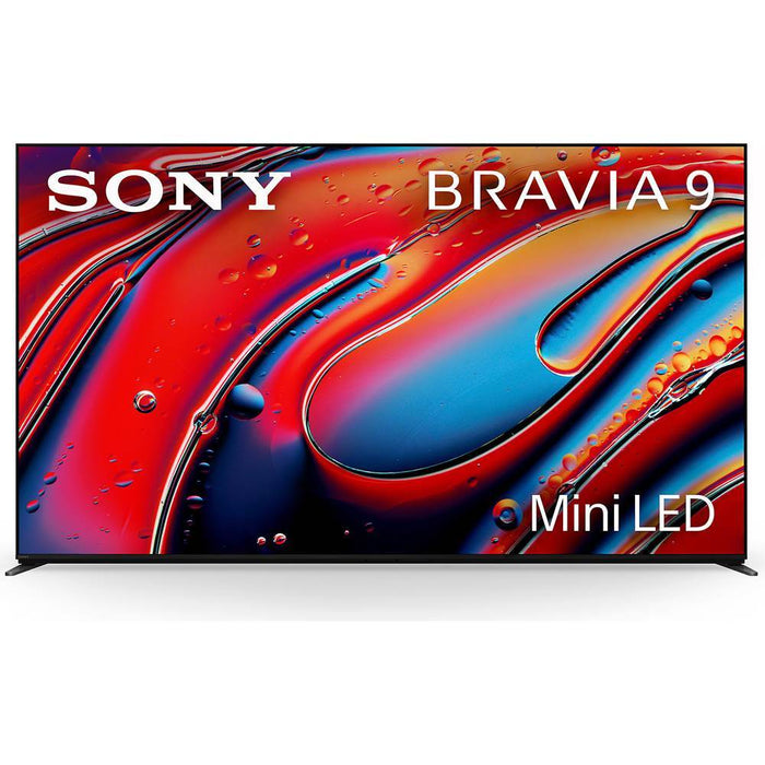 Sony BRAVIA 9 75" 4K HDR QLED Mini-LED TV (2024) + Premium Soundbar + Mount Kit