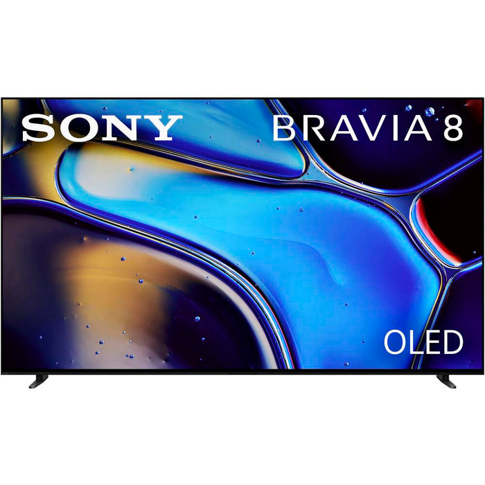 Sony BRAVIA 8 K65XR80 65" 4K HDR OLED TV (2024) + Premium Soundbar + Mount Kit
