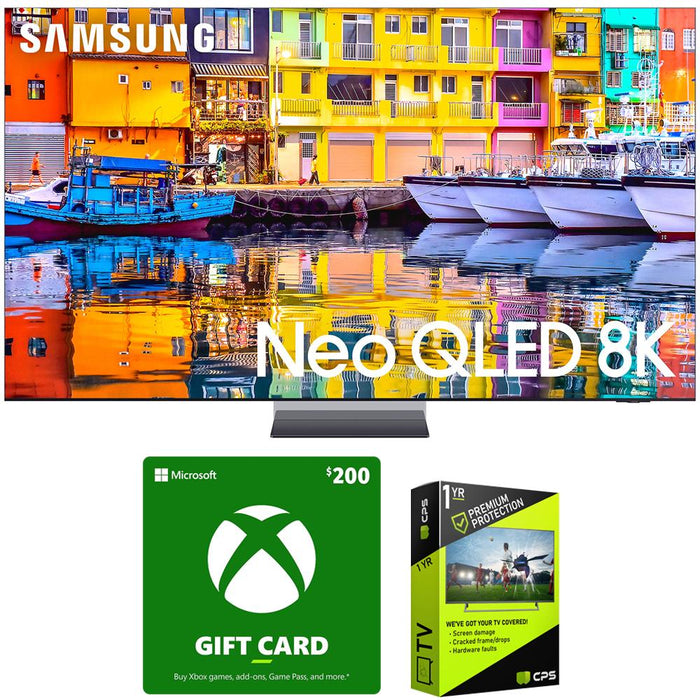 Samsung 85" Neo QLED 8K Smart TV (2024) + $200 Xbox Gift Card + Warranty Bundle