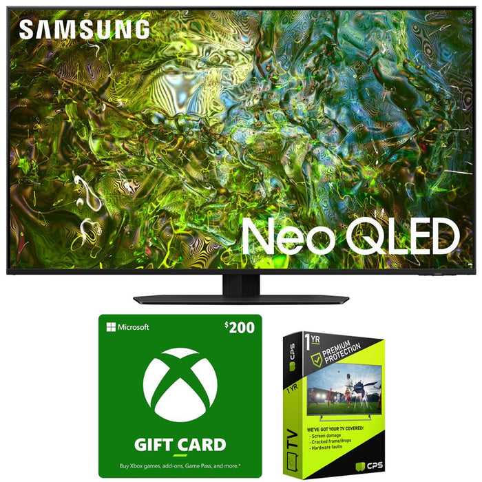 Samsung 65" Neo QLED 4K Smart TV (2024) + $200 Xbox Gift Card + Warranty Bundle