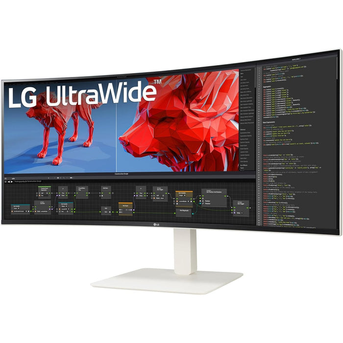 LG 38" UltraWide (38WR85QC-W) Curved Monitor with WQHD Nano IPS Display