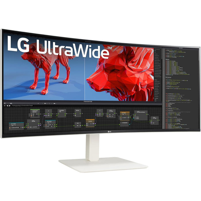 LG 38" UltraWide (38WR85QC-W) Curved Monitor with WQHD Nano IPS Display