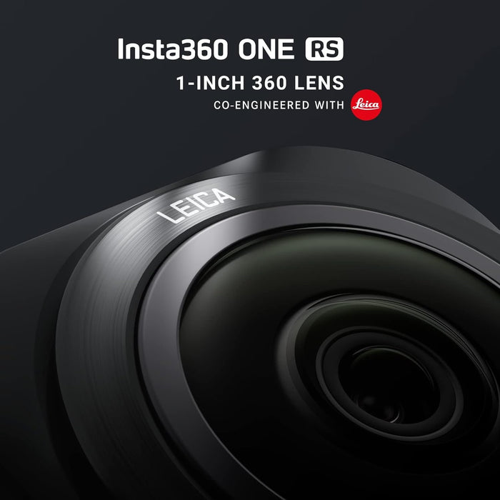 Insta360 ONE RS 1-Inch 360 Edition 265177: 6K 360 Camera with Dual 1-Inch Sensors