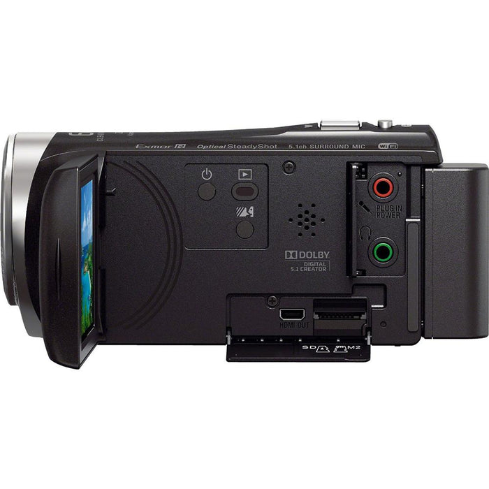 Sony HDR-CX455/B Full HD Handycam Camcorder With Exmor R CMOS Sensor B