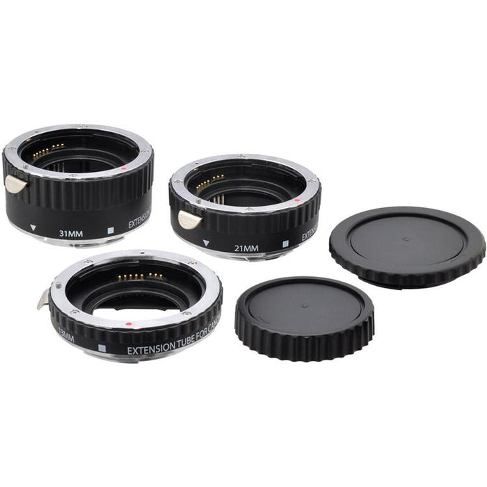 Xit XTETC Auto Focus Macro Extension Tube Set for Canon SLR