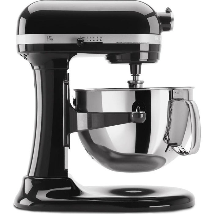 KitchenAid KP26M1XOB Professional 600 Series 6-Quart Stand Mixer (Onyx Black)