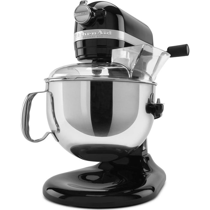 KitchenAid KP26M1XOB Professional 600 Series 6-Quart Stand Mixer (Onyx Black)