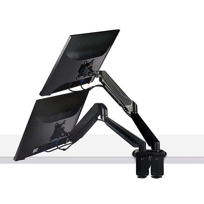 Full Motion Ultra-flex Gas Spring Swivel LCD Desk Monitor Mount For 15 ...