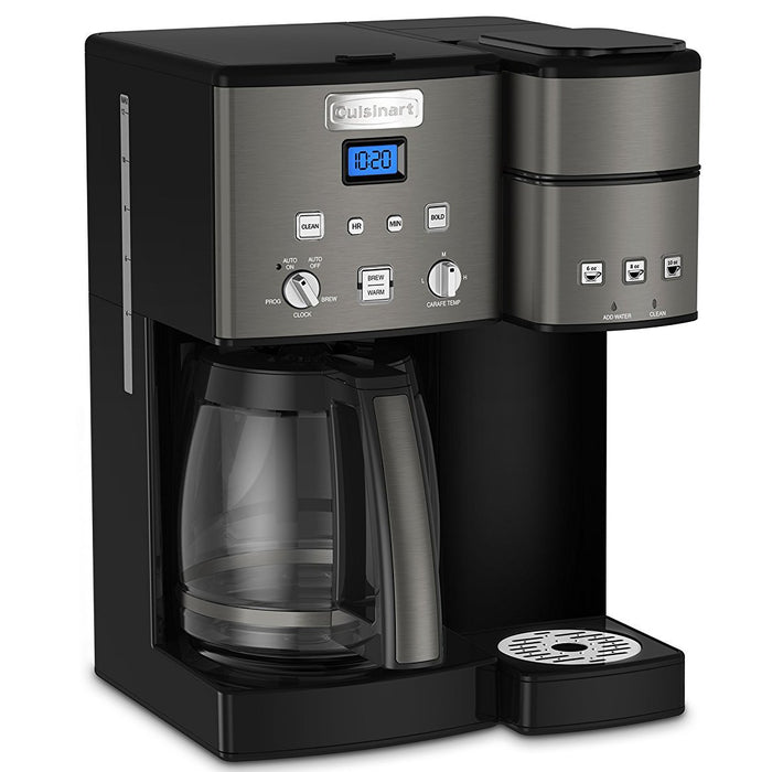 Cuisinart 4 Cup Classic Coffeemaker with Stainless Carafe, Black