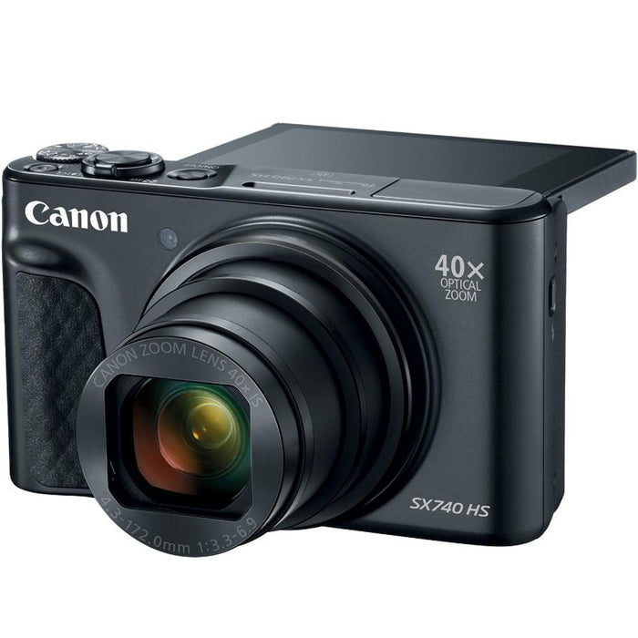 Canon PowerShot G7X Mark III Camera (Black) with 128GB Memory Card + More 