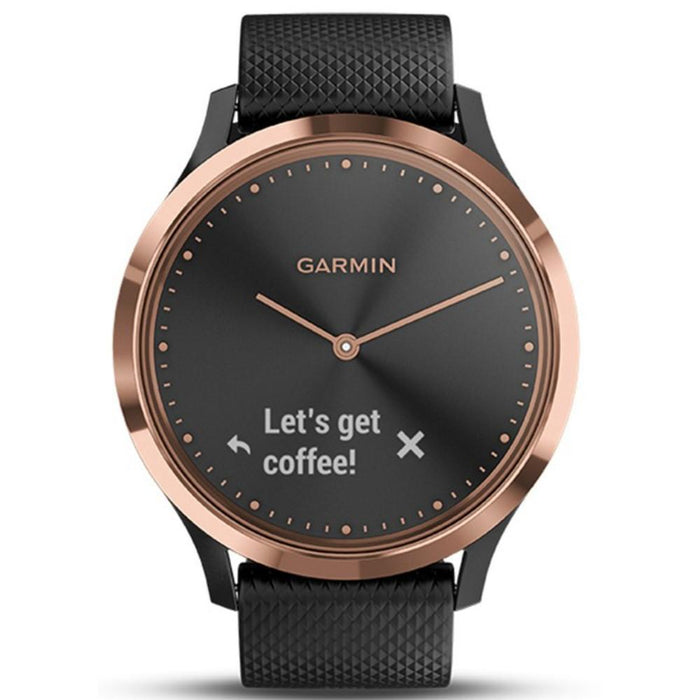 Garmin Vivomove HR,Sport Smartwatch Rose Gold (Small/Medium) + Extended Warranty