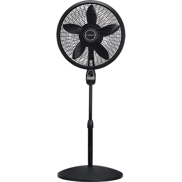18 In. Stand Fan With Remote, White