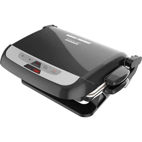 George Foreman 5-Serving Multi-Plate Evolve Grill System, Black - GRP4 —  Beach Camera