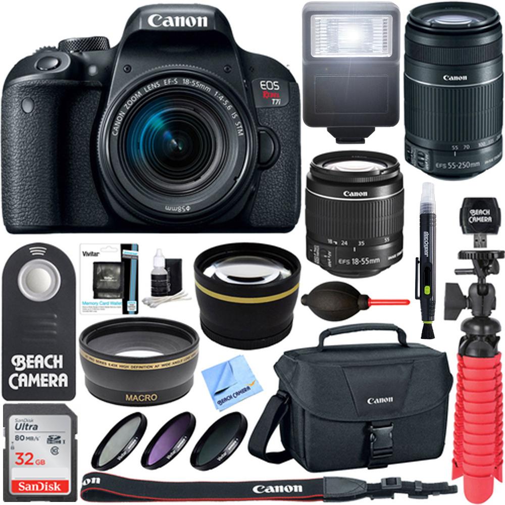 Canon T7i store (18-55mm & bag)