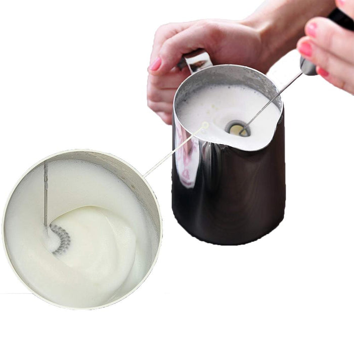 Best Utensils Stainless Steel Mini Egg Whisk Beater Handheld Milk Frother  Foamer Foaming Creamy Coffee Mixer Spring Sauce Blender Kitchen Accessories