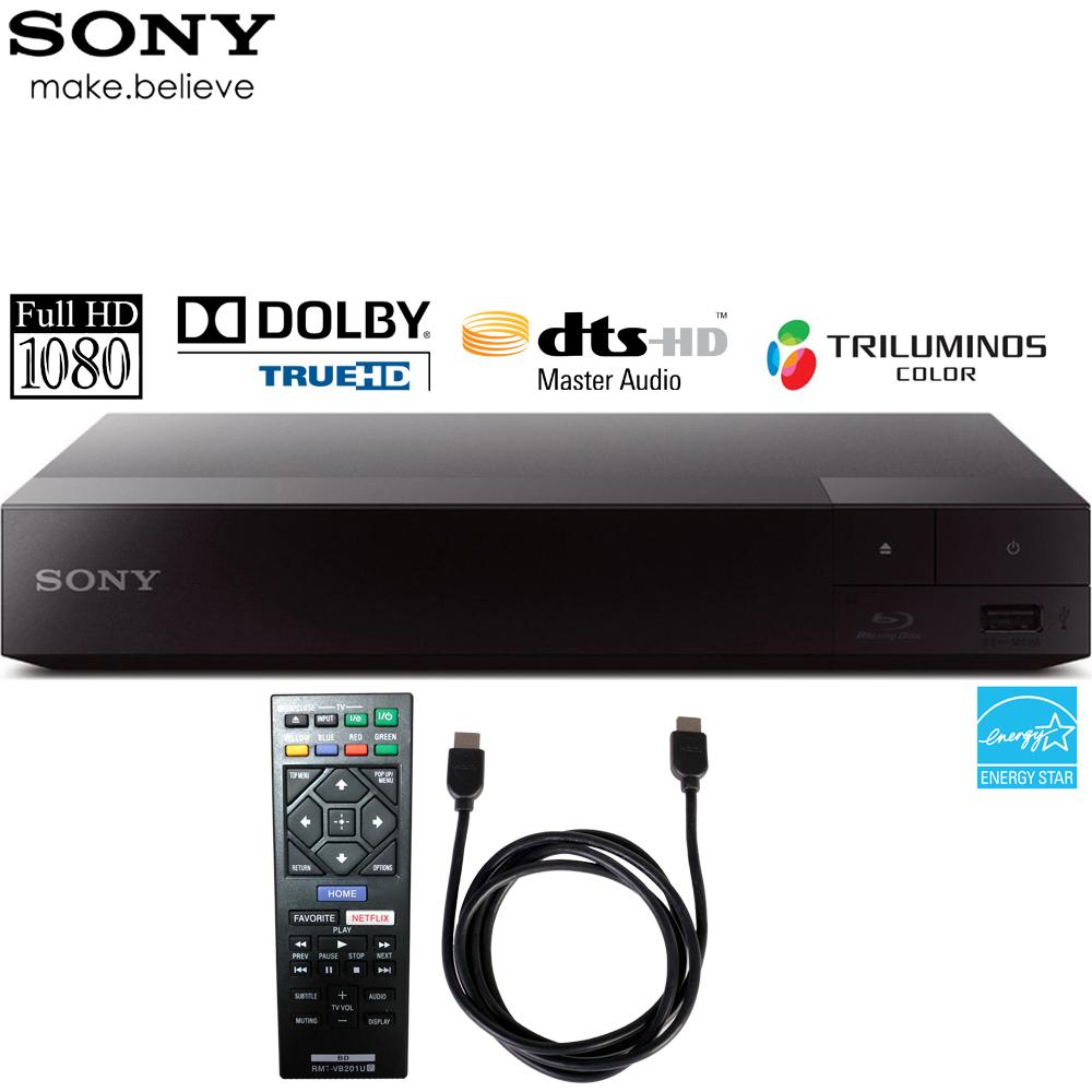 High Sony with BDP-S1700 — Disc Speed Blu-ray HDMI Camera Player 6ft Streaming Beach