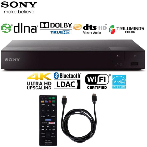 Sony BDP-S6700 Streaming Blu-ray Disc Player with 6ft High Speed HDMI