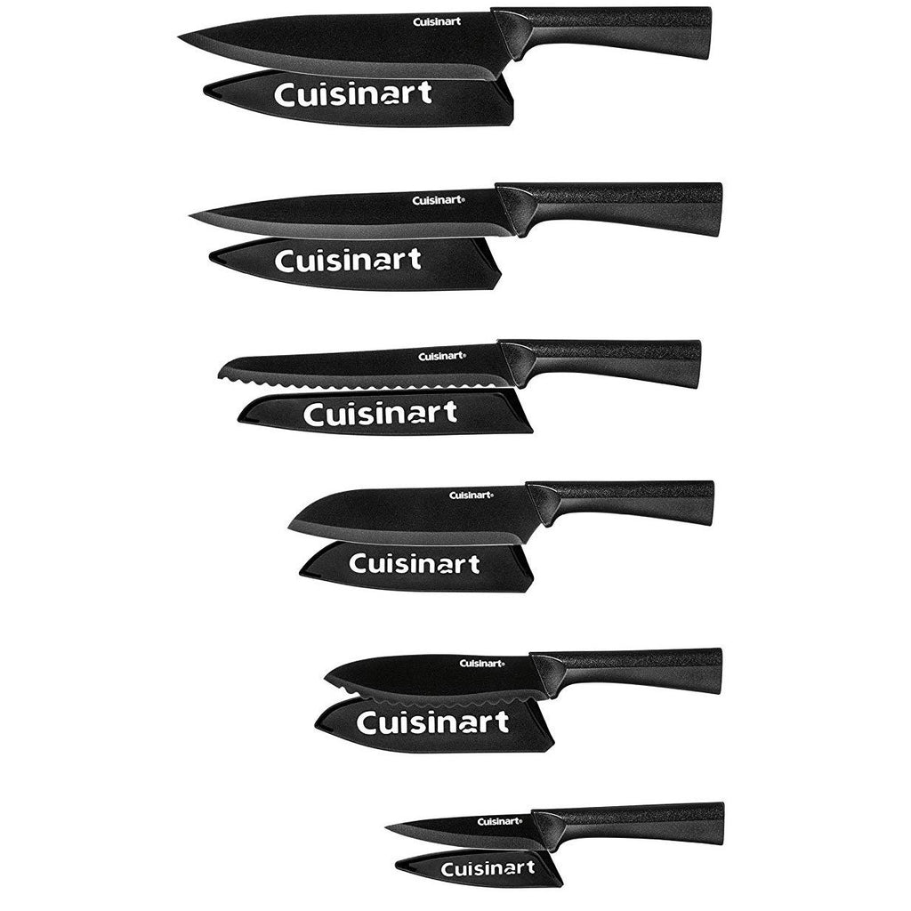 Cuisinart C55-01-12PCKS Advantage Color Collection 12-Piece Knife Set,  Multicolor 2-Pack