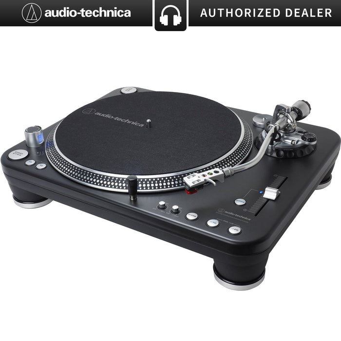 Audio-Technica AT-LP1240-USBXP Direct-Drive Professional DJ Turntable (USB & Analog) - Black