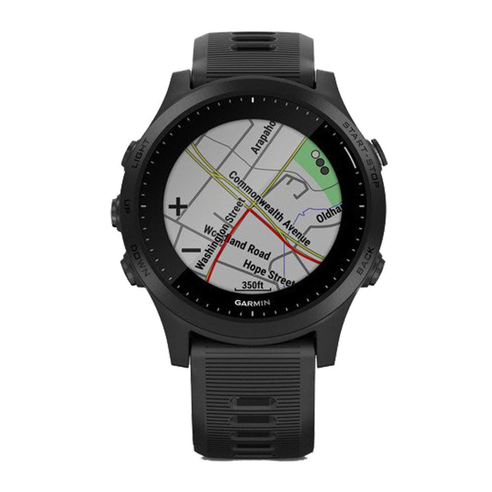 Garmin Forerunner 945 GPS Sport Watch (Black) with Screen Protector (2-Pack) Bundle