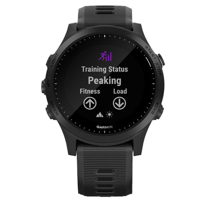 Garmin Forerunner 945 GPS Sport Watch (Black) with Screen Protector (2-Pack) Bundle