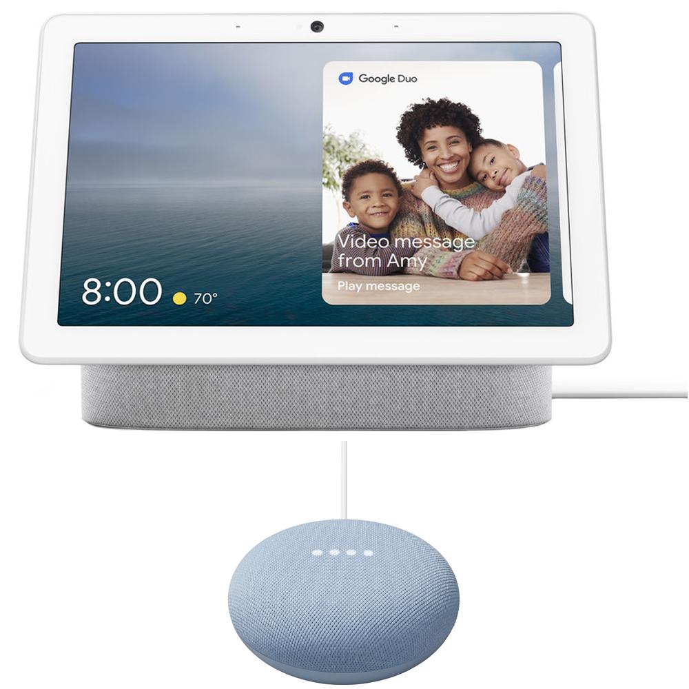 Google duo best sale on home hub