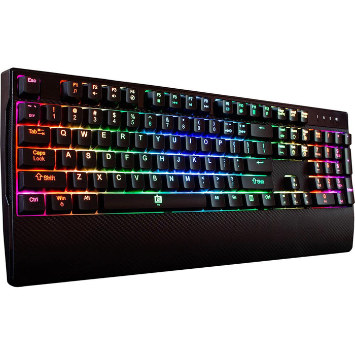 Deco Gear Mechanical Gaming Keyboard - RGB Back Lighting - Anti-Ghosting - Black