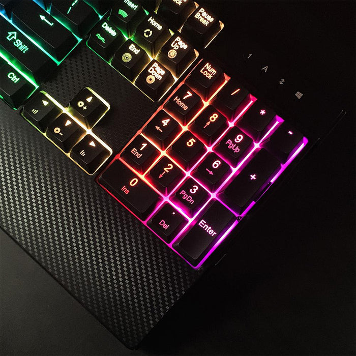 Deco Gear Mechanical Gaming Keyboard - RGB Back Lighting - Anti-Ghosting - Black