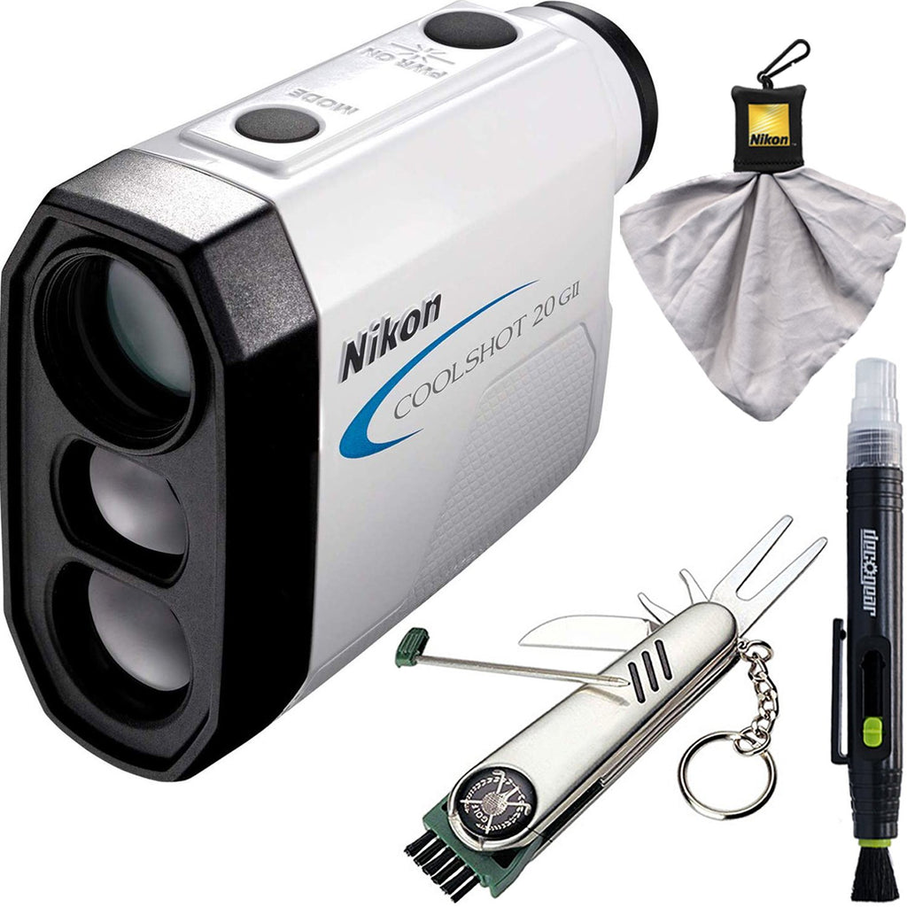 Nikon Coolshot 20 GII Golf Laser Rangefinder & Deco Essentials 7