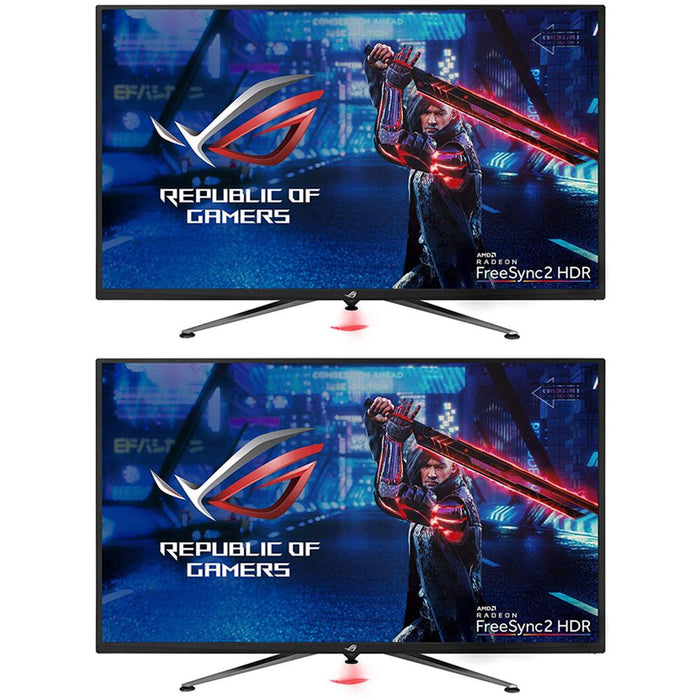 ASUS ROG Strix 43" 4K 120Hz FreeSync 2 HDR 600 Gaming Monitor 2 Pack