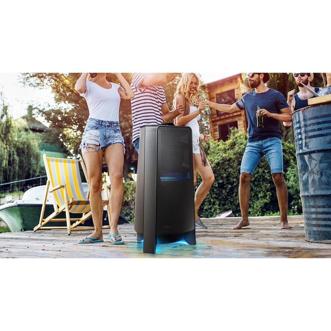 Samsung MX-T70 Giga Party Audio - High Power 1500W Speaker & Subwoofer ...