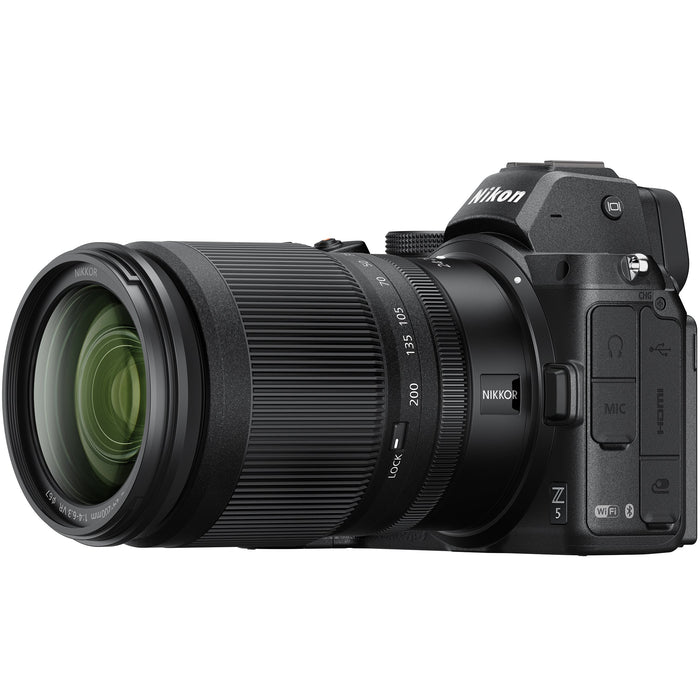 Nikon Z5 Mirrorless Full Frame Camera Body FX 4K + 24-200mm f/4