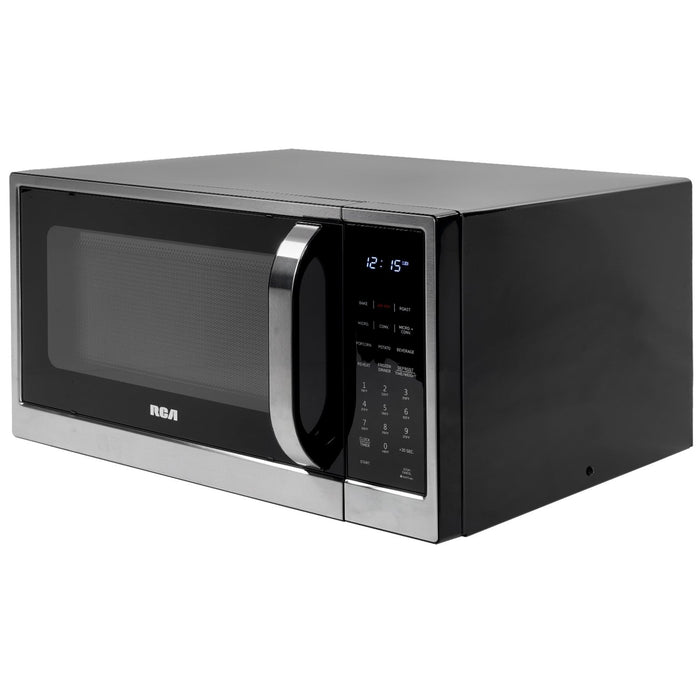 RCA RMW1220_AMZ 1.2 cu ft Microwave, Digital Air Fryer, Convection Oven,  Combo-Fry with XL Capacity, Stainless Steel Finish