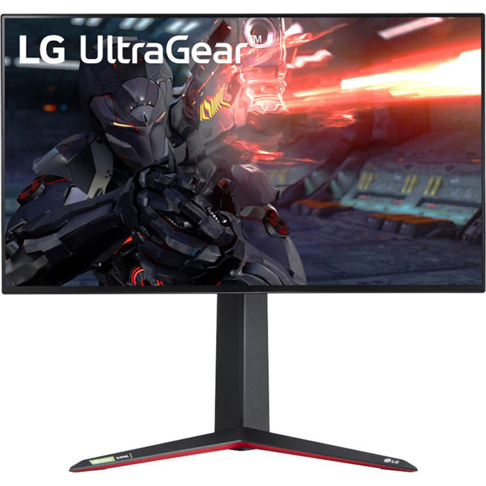 LG 27" UltraGear 4K UHD Nano IPS 1ms 144Hz G-Sync Gaming Monitor+Warranty Bundle