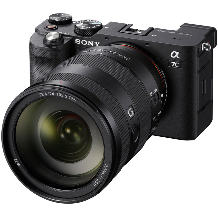 Sony a7C Mirrorless Full Frame Camera + 24-105mm F4 G OSS Lens