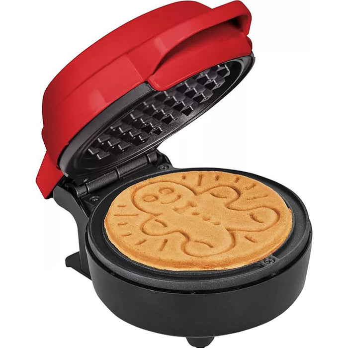 Mini Gingerbread Waffle Maker