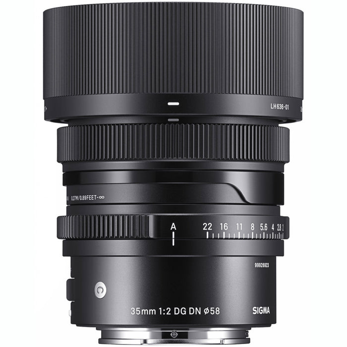 Sigma 35mm F2 Contemporary DG DN Lens for L-Mount Full Frame