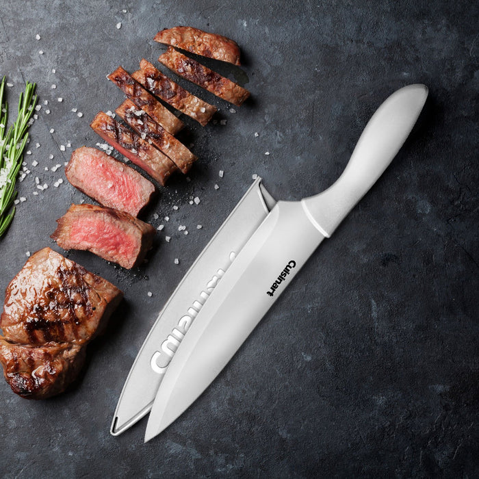 Cuisinart Classic 8 Stainless Steel Chef Knife With Blade Guard