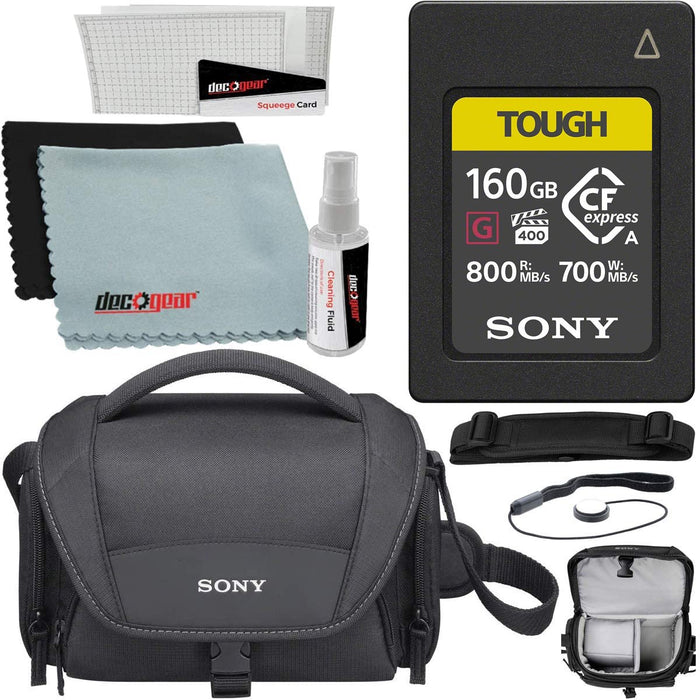 Sony CEA-G160T 160GB CFexpress Type A Memory Card TOUGH + LCSU21 ...