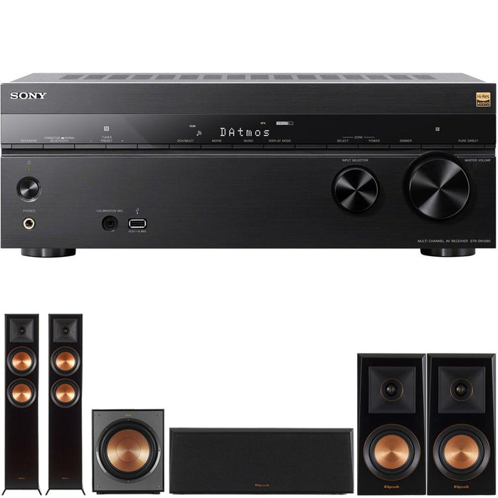 Sony 7.2 Channel Dolby Atmos Home Theater AV Receiver + Exclusive Klipsch Bundle