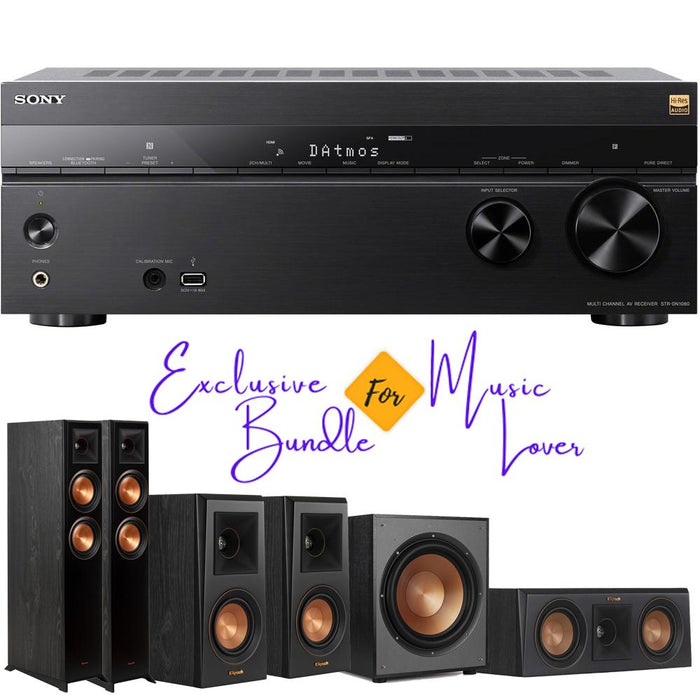 Sony 7.2 Channel Dolby Atmos Home Theater AV Receiver + Exclusive Klipsch Bundle